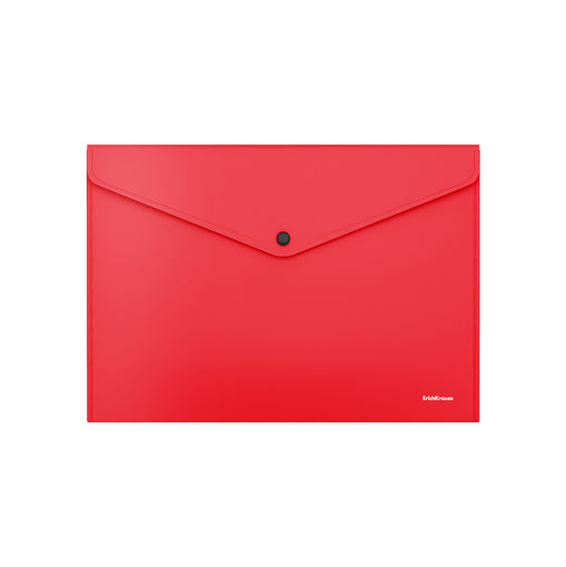 Picture of A4 BUTTON ENVELOPE SOLID RED